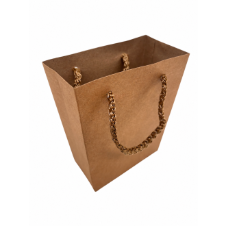 Kraft gift bag 3.94″ × 5.51″ × 1.97″