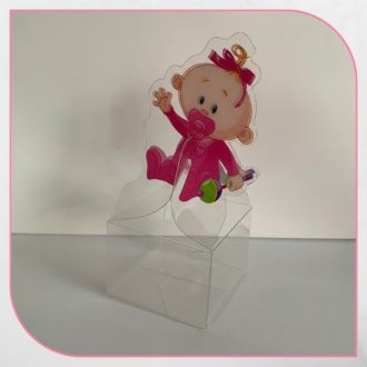 Girl Baby Box - 2.17" x 2.17" x 1.57"