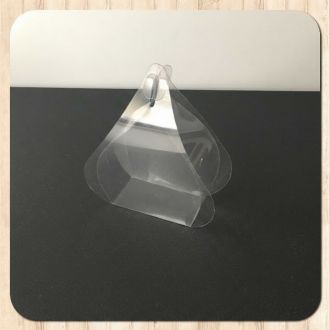 Acetate Prayer Bead Pouch Box - 2.36" x 2.36" x 1.18"