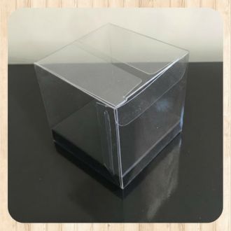 Bottom Matte Inside Lift Cardboard Automatic Box - 2.36" x 2.36" x 2.36"