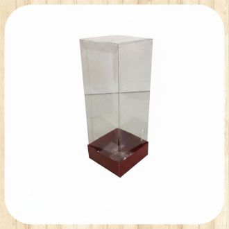 Acetate, One-Sided Box - 3.15" x 3.15" x 7.87"