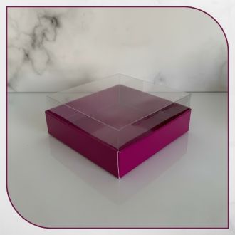 Bottom Cardboard Box with a Closed Top (Inside Closure) - 3.15" x 3.15" x 1.18"