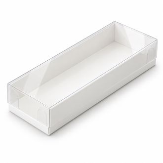 Gift Boxes with Clear Lid - 2.56" x 6.30" x 0.98" - 2 Colors