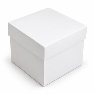 Two-Piece Cardboard Gift Box - 4.72" x 4.72" x 4.72"