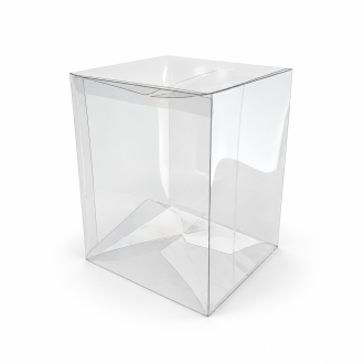 Clear Pop-Up Gift Box - 4.72" x 4.72" x 5.91"