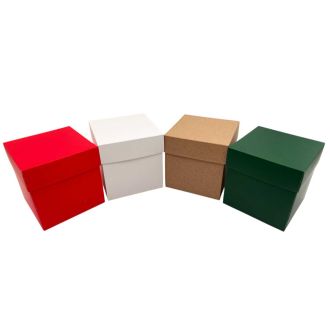 Square Gift Box - 10 x 10 x 10 cm - Additional Sizes Available