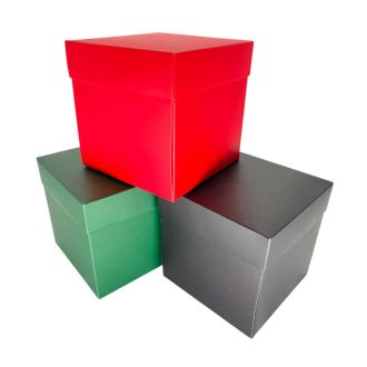 Glossy Square Gift Box - 4.72" x 4.72" x 4.72"