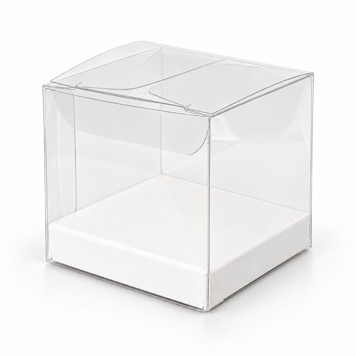 Product illustration · 10 × 10 × 10 cm · White inside base.
