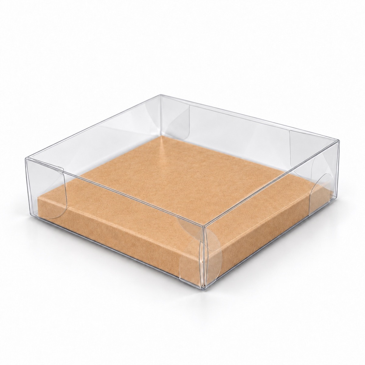 Product illustration · 7 × 7 × 2.2 cm · Kraft inside base.