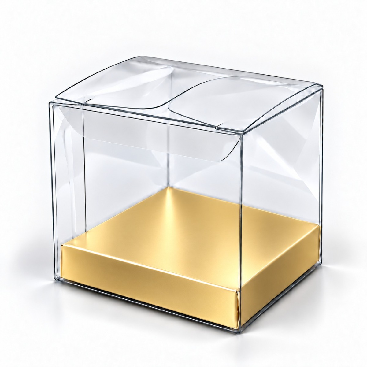 Product illustration · 9 × 9 × 10 cm · Gold inside base.